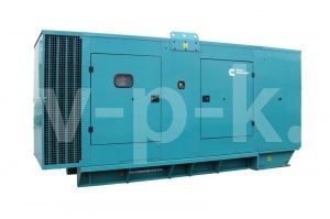 Дизельный генератор CUMMINS C450D5E в кожухе  фото