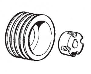 2236106838 Шкив компрессора ABAC 2236106838 фото