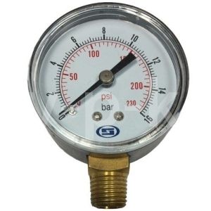 R 4141301600 Манометр D.50 мм, 1/4", 16 Bar (аналог 7110020000) для 500v90TБ