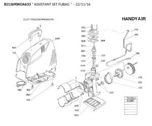 VALVE HOLDER PLATE FUBAG ASSISTANT SET A640050 фото