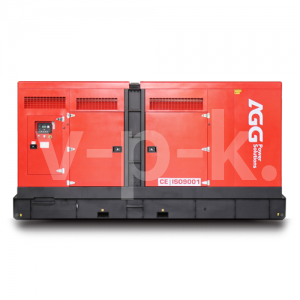 Дизельный генератор AGG C550E5 в кожухе