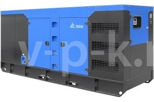 Дизельный генератор ТСС АД-250С-Т400-1РКМ26 в шумозащитном кожухе с АВР 028041 фото