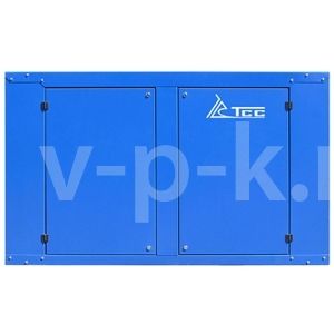 Дизельный генератор ТСС АД-64С-Т400-1РМ20 в погодозащитном кожухе с АВР  фото