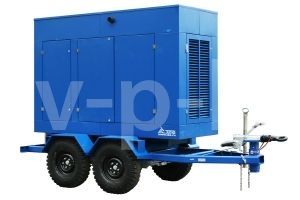Дизельный генератор ТСС АД-30С-Т400-1РМ7 РПМ на прицепе с АВР 026712, 026171, 031386, 033274, 036296 (с автозапуском) фото