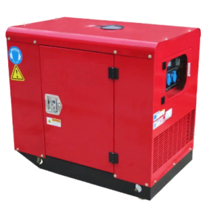 Дизельный генератор Leega LDG12-3 E стартер в кожухе