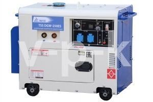 Дизельный генератор ТСС DGW-250ES в шумозащитном кожухе  фото