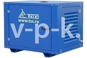 Бензиновый генератор ТСС SGGX 6000 E3 в погодозащитном кожухе  фото