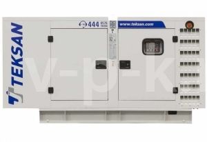 Дизельный генератор TEKSAN TJ50BD-1 LEROY SOMER в кожухе  фото