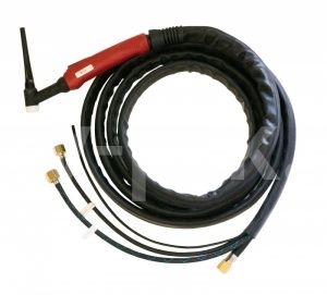 Aurora Горелка TIG SUPER TS 18 320A (100%), M12x1, газ 1/4G, вода 3/8G, 8m-с упр. разъёмами 2-3-5pin фото