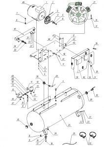 Кран для 500w95TБ-10
