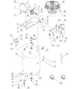 Манометр для 270lb75В
