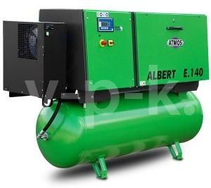 Винтовой компрессор ATMOS Albert E140-13-KRD передвижной (мобильный) фото