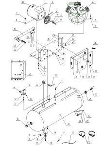 Прижим для 500w95T-10