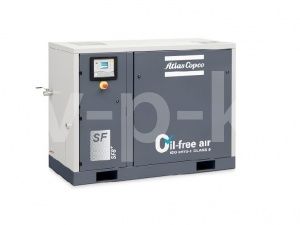 спиральный компрессор Atlas Copco SF 22+ 8P FM, спиральник Atlas Copco SF 22+ 8P FM, воздушный компрессор спирального типа Atlas Copco SF 22+ 8P FM