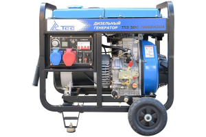 Дизельный генератор ТСС SDG 7000EH3UA  фото