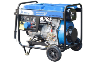 Дизельный генератор ТСС SDG 7000EHA в кожухе МК-2.1 034167 фото