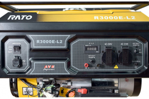Бензиновый генератор RATO R3000E-L2 электростартер  фото