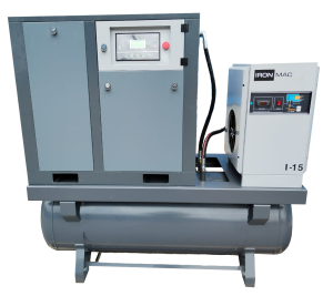 Винтовой компрессор IRONMAC IC 7,5/10 B DF 500L фото