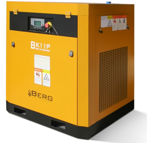 Винтовой компрессор Berg ВК-11Р-Е 12 (IP54) масляный с ременным приводом фото