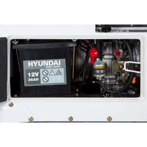 Дизельный генератор Hyundai DHY 8500SE  стационарный фото