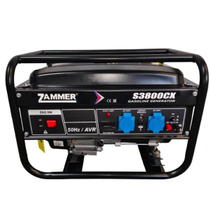 Бензиновый генератор Zammer S3800CX S3800CX для дачи фото