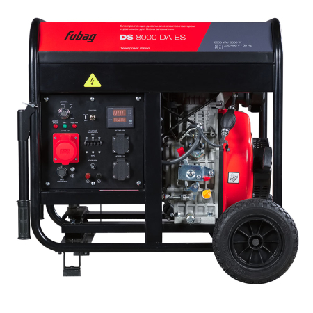 Дизельный генератор  Дизельный генератор трёхфазный FUBAG DS 8000 DA ES