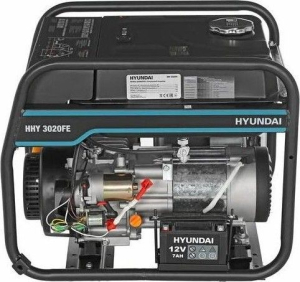 Бензиновый генератор Hyundai HHY 3020FE  фото