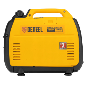 Бензиновый генератор DENZEL GT-1200iS 94701 передвижной фото