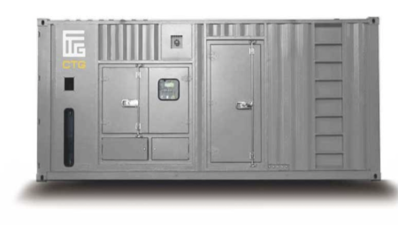 Дизельный генератор  1375B в кожухе с АВР