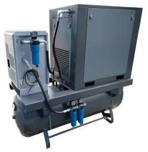 Винтовой компрессор IRONMAC IC 7,5/8 C VSD DF 500L (IP54) фото