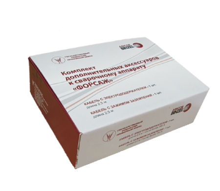 Унифицированный комплект: «Форсаж-161, 180, 200, 200М, 200ПА, 201АД» Зажим, электрододержатель с кабелем L=5м