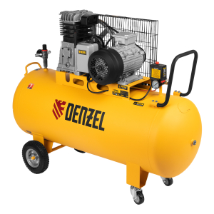 Поршневой компрессор DENZEL BCI3000-T/200 масляный с ременным приводом фото