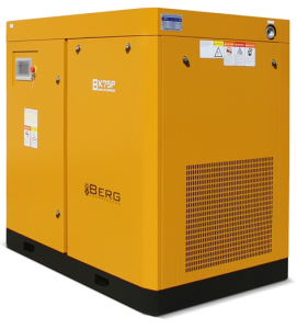 Винтовой компрессор Berg ВК-75Р 10 (IP54) промышленный фото