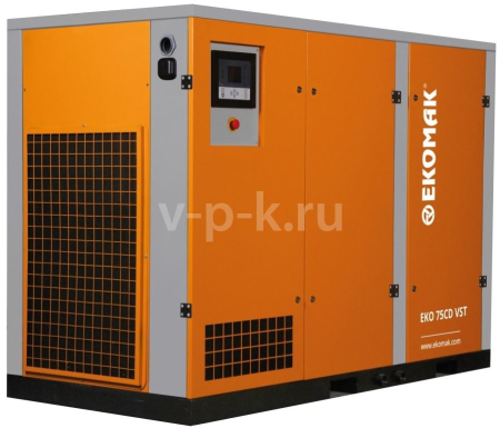 Винтовой компрессор Ekomak EKO 75CD VST 13