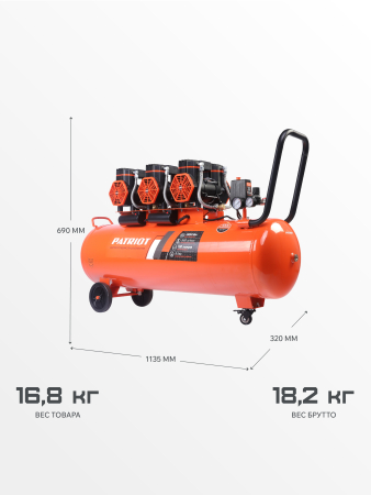 Поршневой компрессор  KDS 580 F100