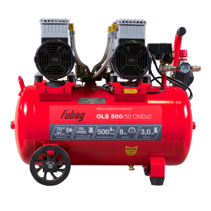 Поршневой компрессор Fubag OLS 500/50 CM2х2 + Набор пневмоинструмента Basic S1000 646074_120111 фото