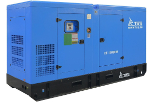 Дизельный генератор ТСС ЭД-150-Т400 в шумозащитном кожухе на прицепе 025139 фото