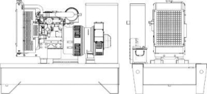 Дизельный генератор Onis Visa D 62 B  фото