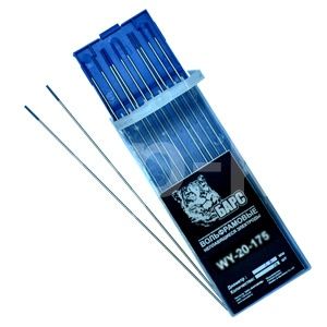 Электроды вольфрамовые WY-20 -175 ф 4,0 мм (DС, тёмно-синие) фото